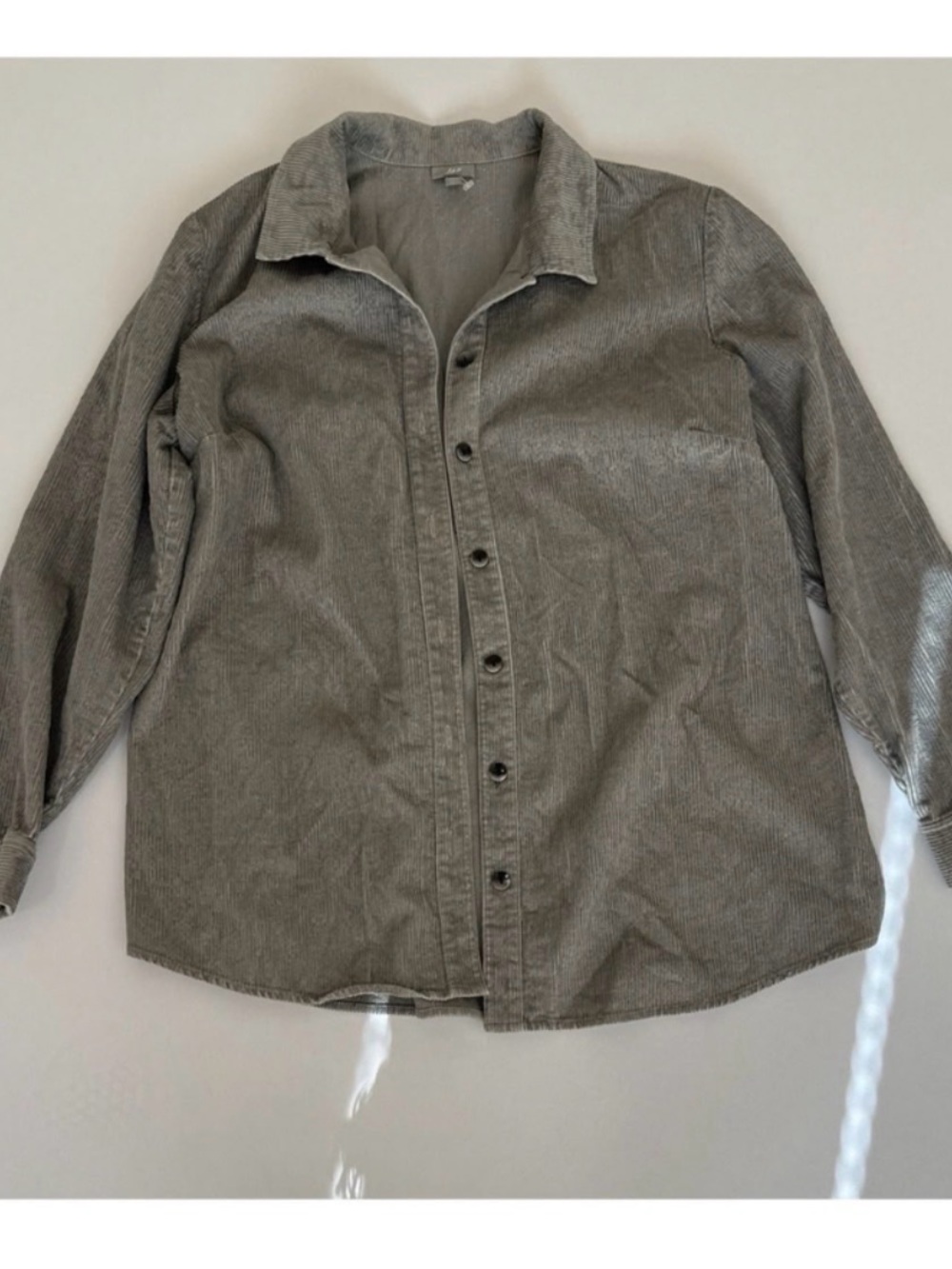 J. Jill long sleeve Corduroy Button-Up shirt